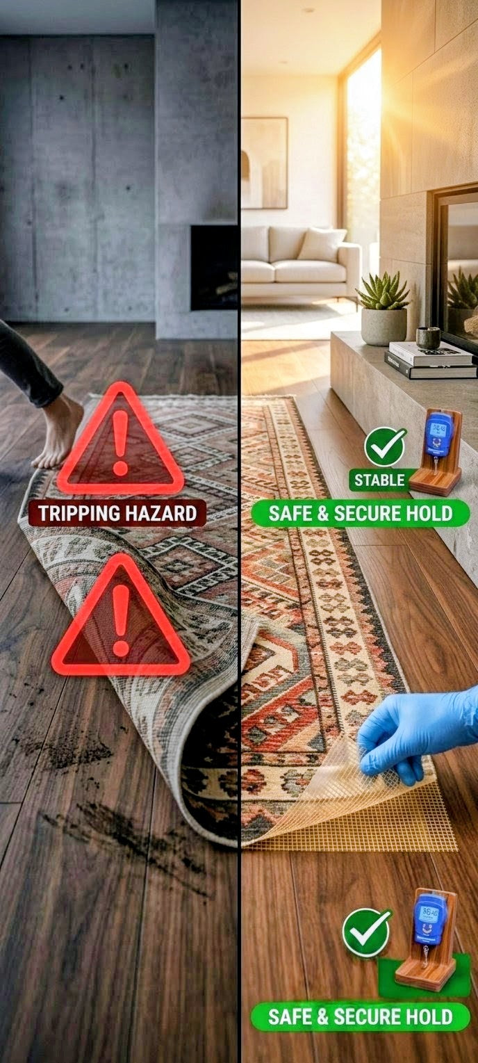 Double Sided Carpet Tape Heavy Duty 5 meter(Pack of 2)